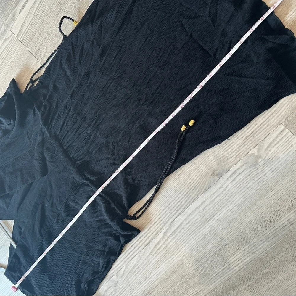 Lauren Ralph Lauren Black Swim Coverup Dress Small